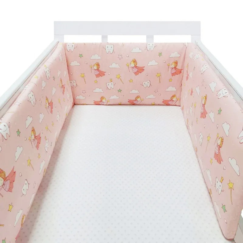 Tour de lit bébé fermeture éclair