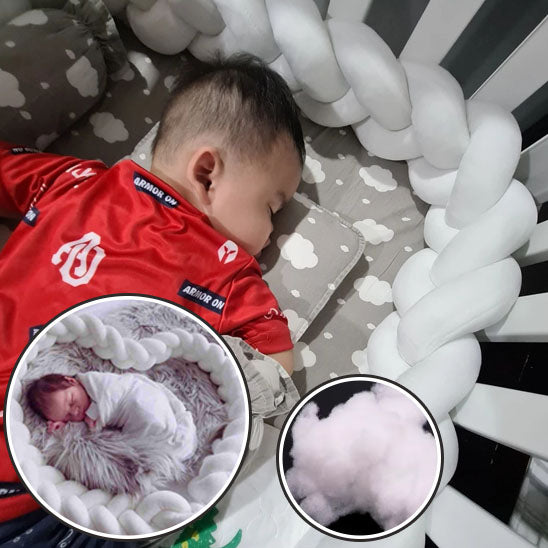 Tresse de lit bébé-rembourrage-coton-haute qualité