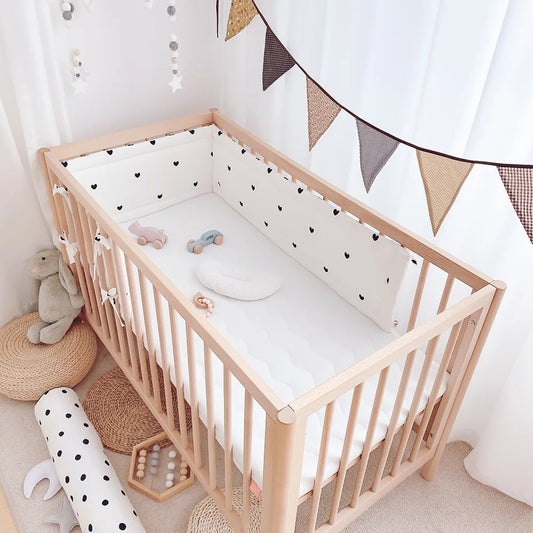 Tour de lit bébé confortable lavable