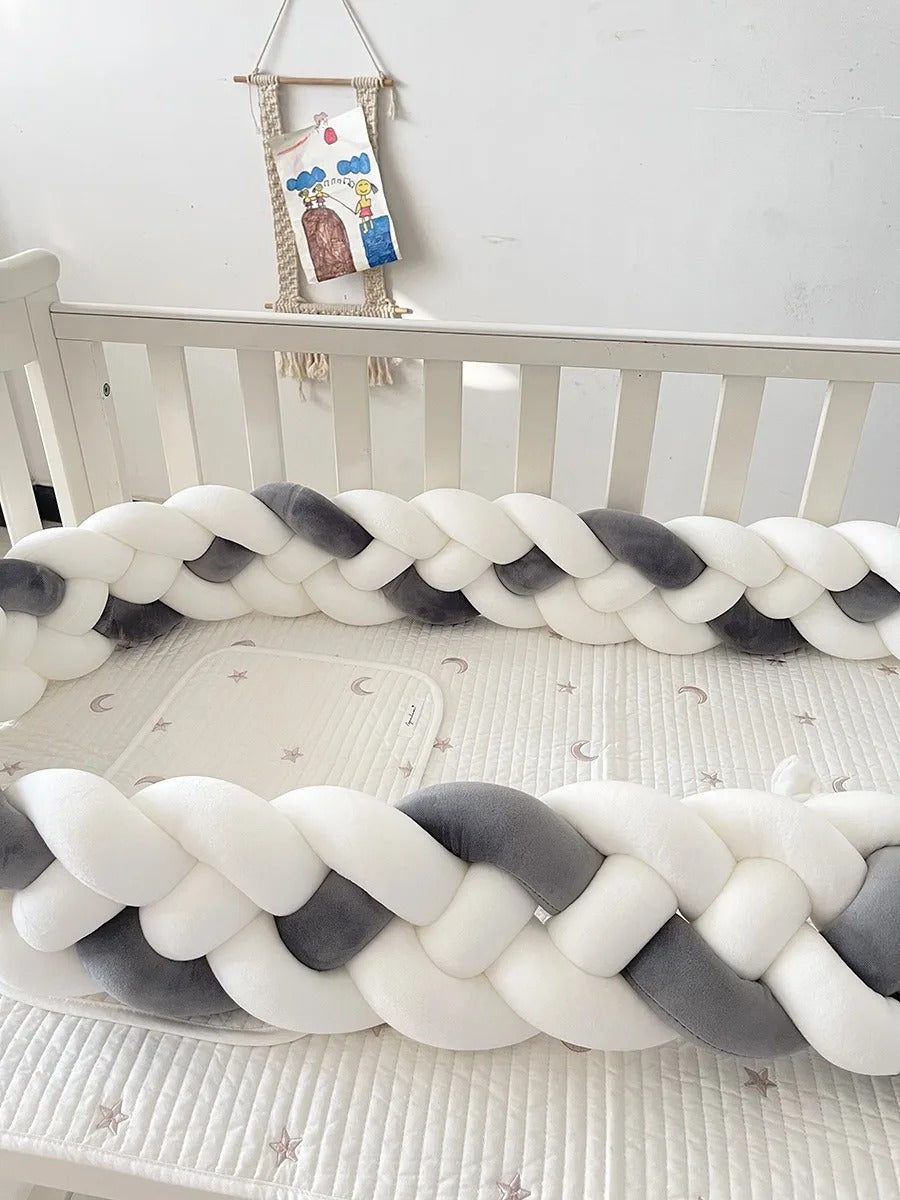 Tresse de lit bébé coton premium